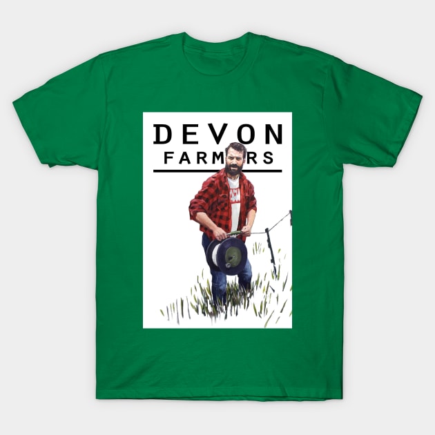 Devon Farmers: Nick T-Shirt by Kavatar